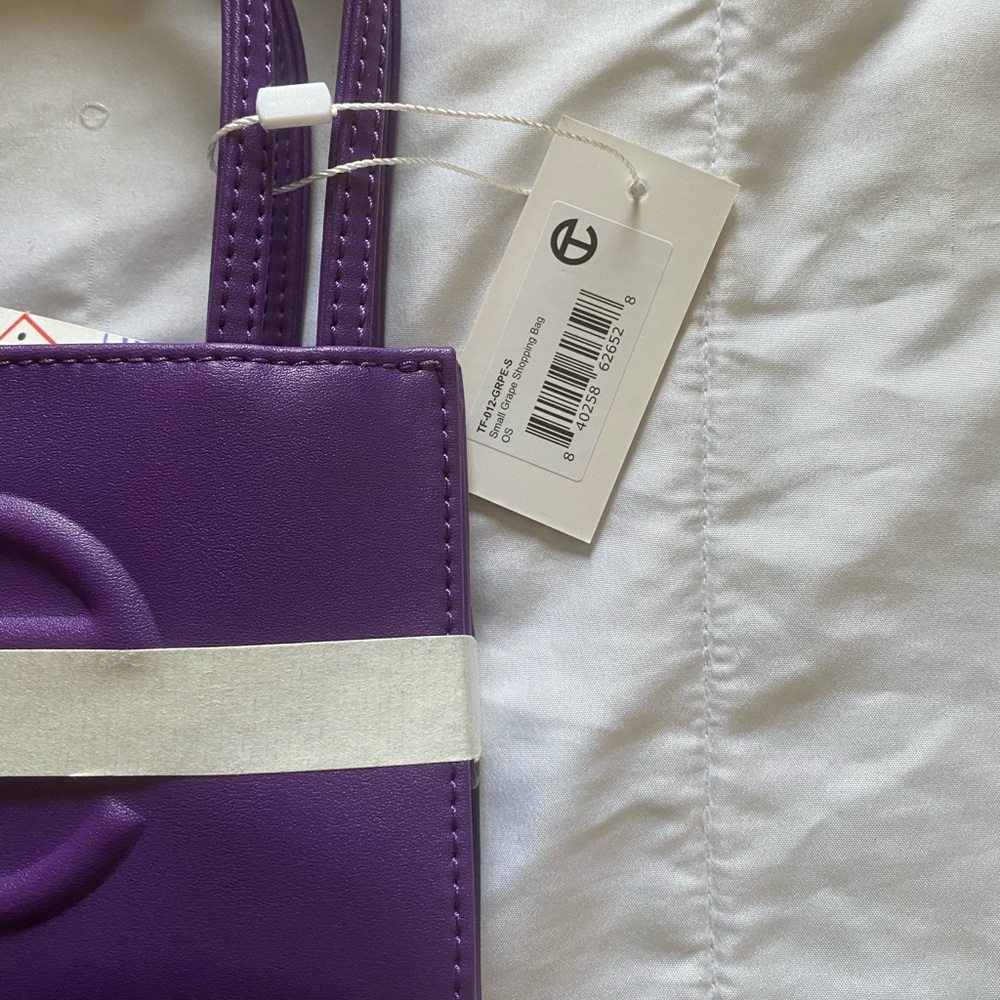 Small Grape Telfar Shopping Bag